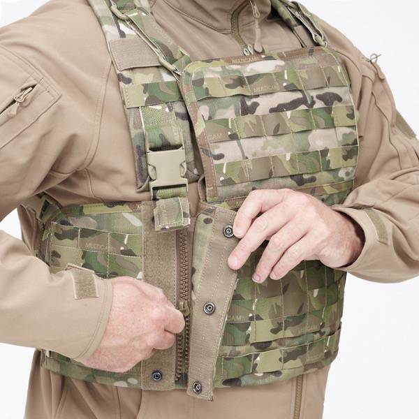 901 Chest Rig Base with front Zip Opening MultiCam - Image 5
