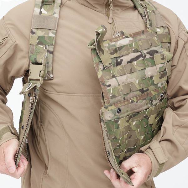 901 Chest Rig Base with front Zip Opening MultiCam - Image 6