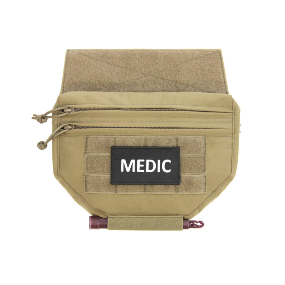 Drop Down Utility Pouch - Coyote Tan - Image 3