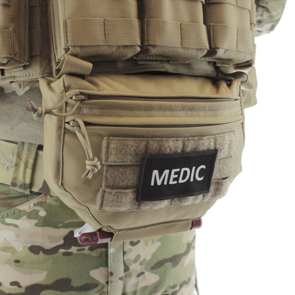 Drop Down Utility Pouch - Coyote Tan - Image 4