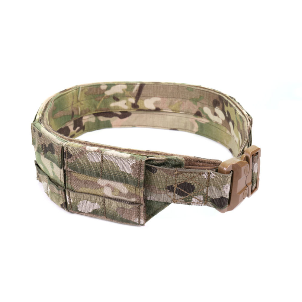 Low Profile MOLLE Belt with polymer Cobra belt MultiCam - Image 4