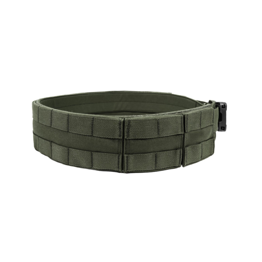 Low Profile MOLLE Belt with polymer Cobra belt OD Green - Image 8