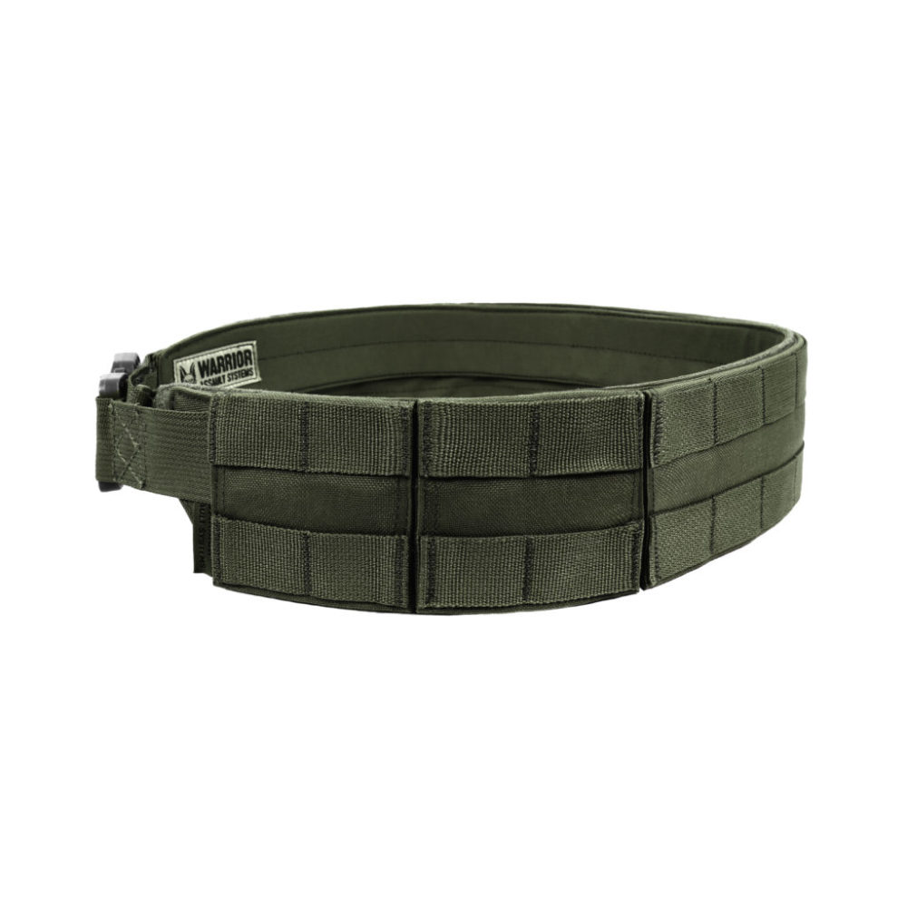 Low Profile MOLLE Belt with polymer Cobra belt OD Green - Image 7