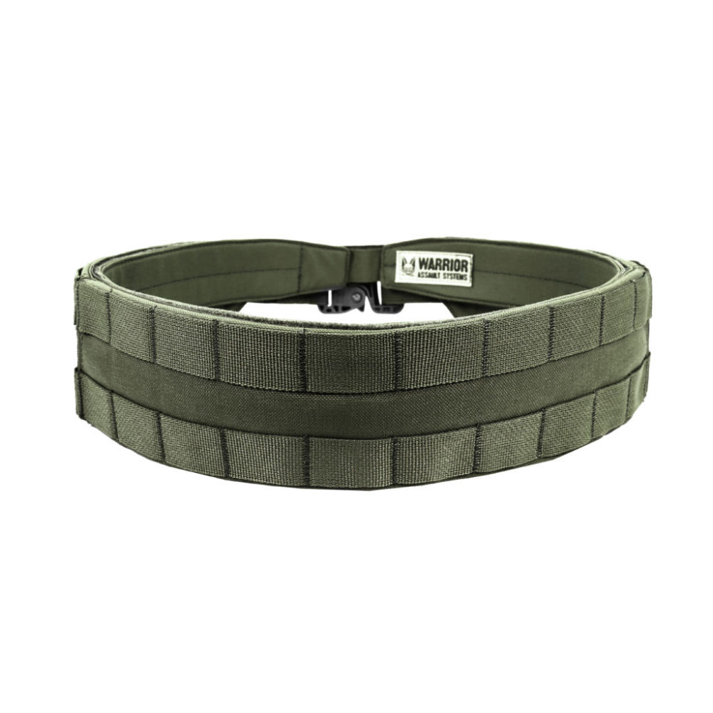 Low Profile MOLLE Belt with polymer Cobra belt OD Green - Image 2