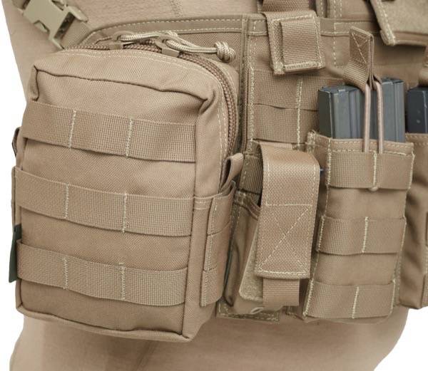 Small MOLLE Utility Pouch - Coyote Tan - Image 4