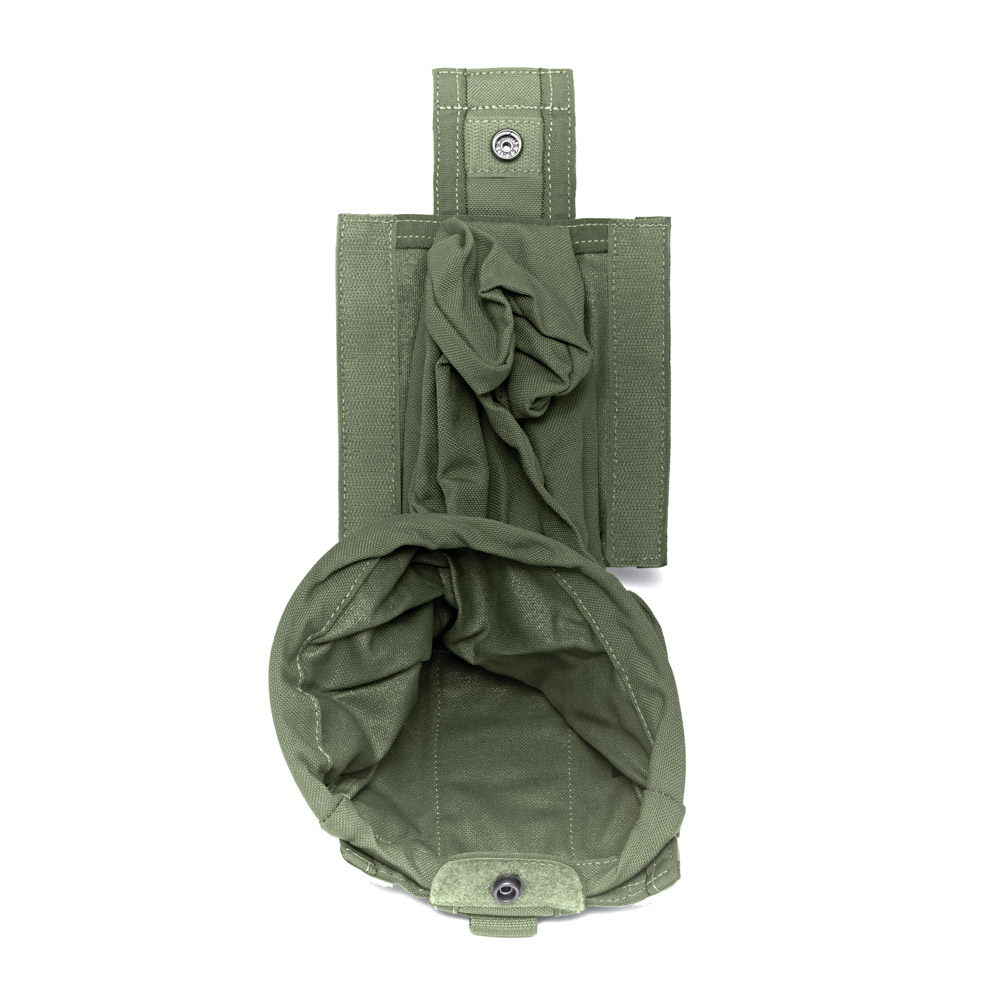 Slimline Folding Dump Pouch - Ranger Green - Image 4