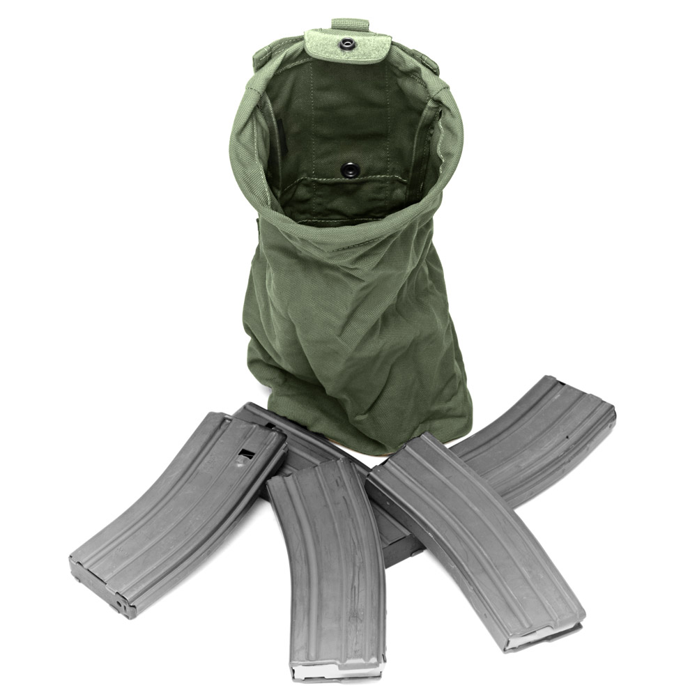 Slimline Folding Dump Pouch - Ranger Green - Image 6