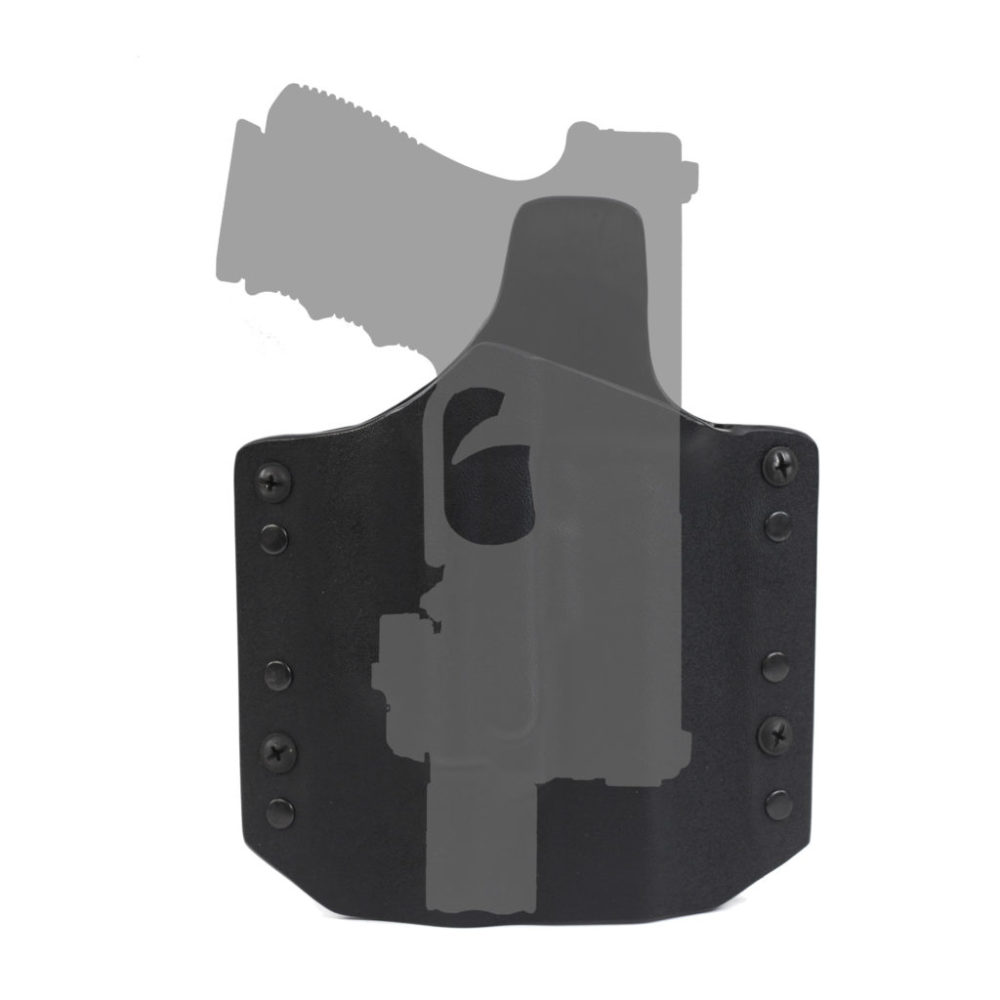 Ares Kydex Holster Glock-17/19 X300/X400 Weapon Lights Black - Image 5