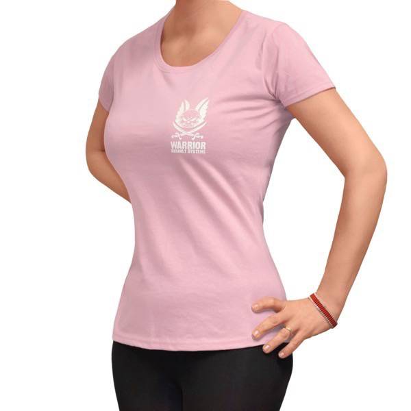Lady-Fit T-Shirt Pale Pink - Image 3