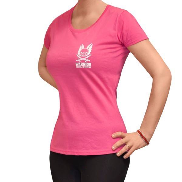 Lady-Fit T-shirt Hot Pink - Image 3