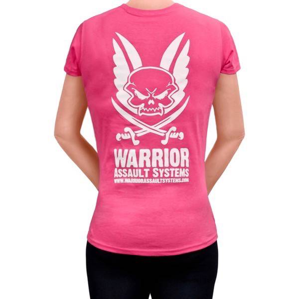 Lady-Fit T-shirt Hot Pink - Image 4