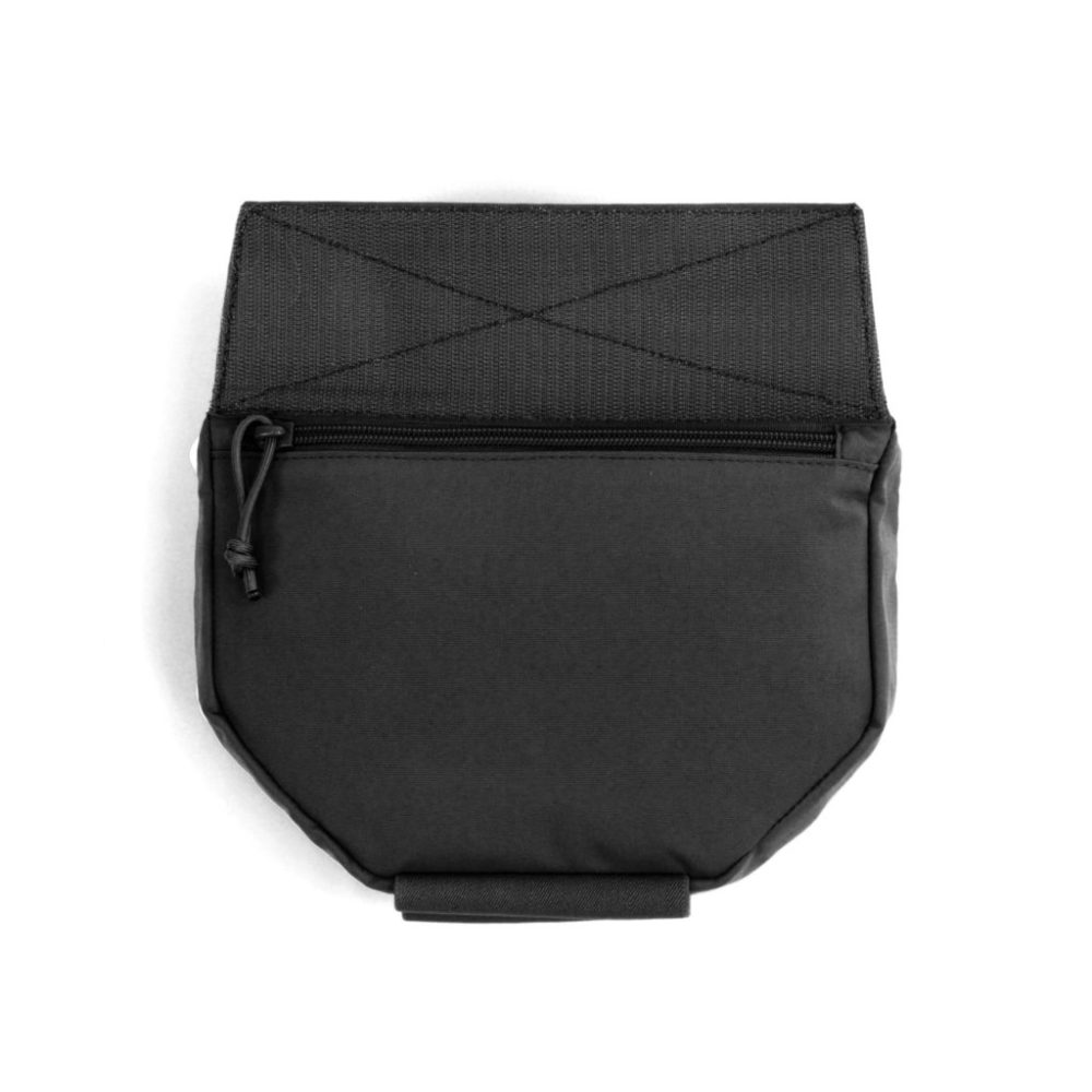 Drop Down Utility Pouch - Black - Image 2