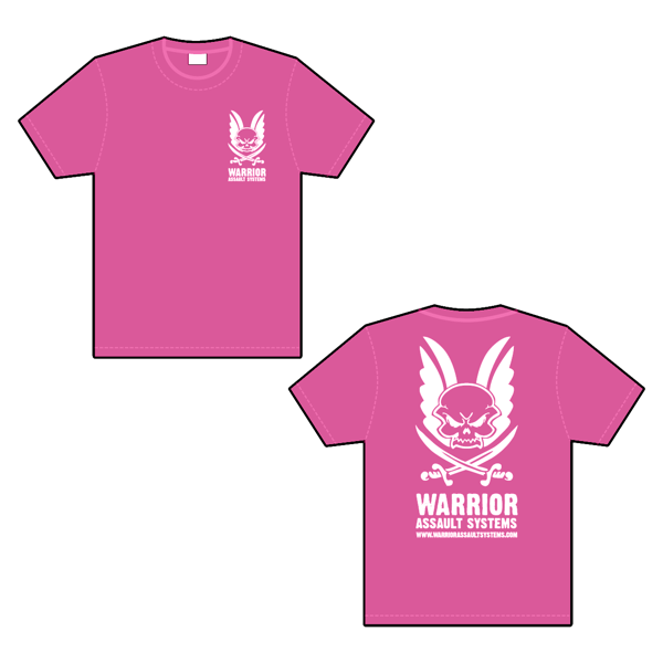 Lady-Fit T-shirt Hot Pink - Image 2