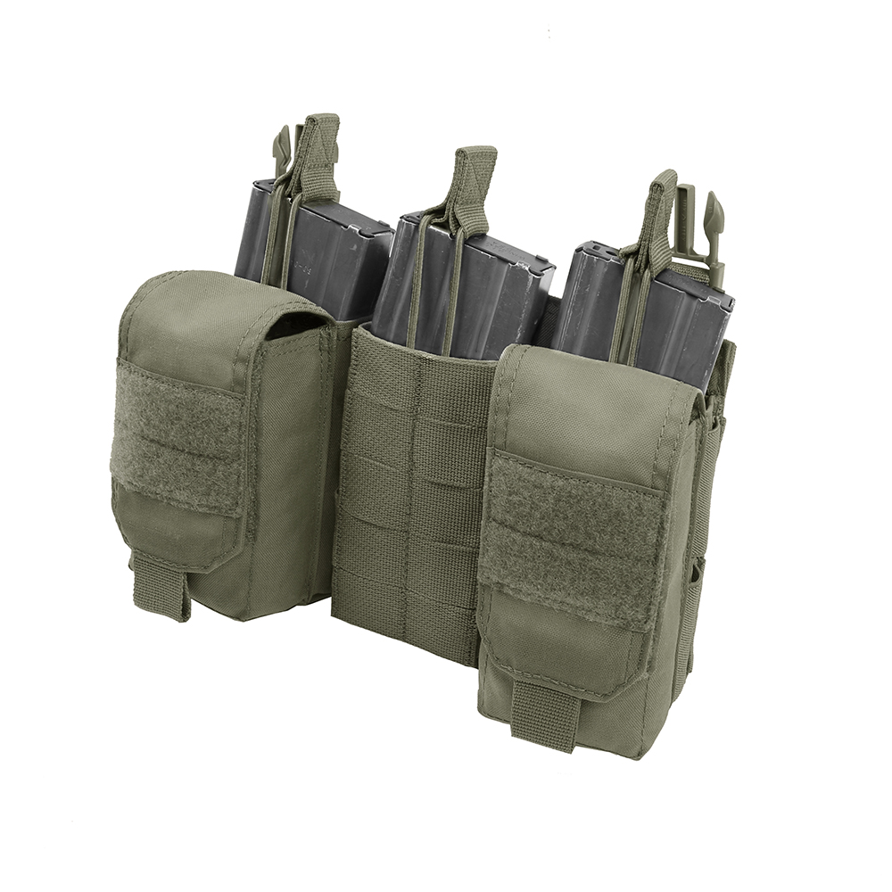 Warrior Assault Systems ELITE OPS Detachable Front Panel Mk1 (3 x 5.56 Mag Pouches and 2 Utility Pouches) - Image 3
