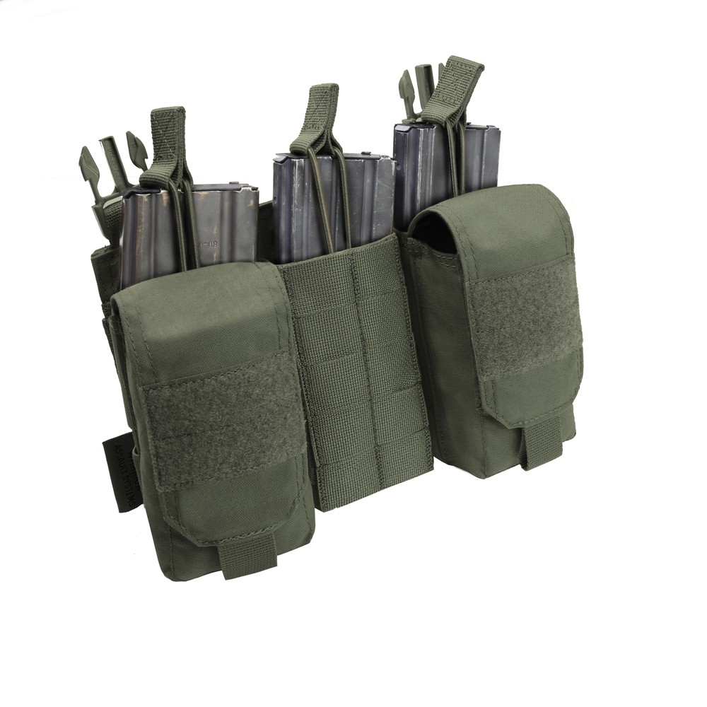Warrior Assault Systems ELITE OPS Detachable Front Panel Mk1 (3 x 5.56 Mag Pouches and 2 Utility Pouches) - Image 10