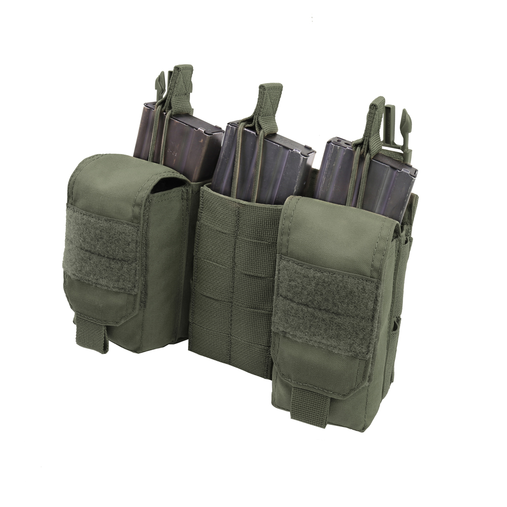 Warrior Assault Systems ELITE OPS Detachable Front Panel Mk1 (3 x 5.56 Mag Pouches and 2 Utility Pouches) - Image 11