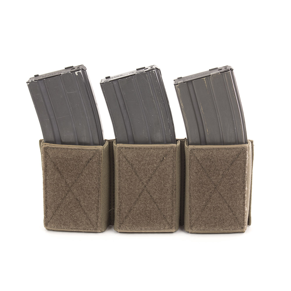 Warrior Assault Systems' Elite OPS Triple VELCRO Open Mag Pouch M4 5.56mm 3 Mag - Image 7