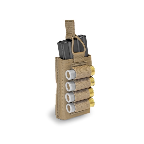 Warrior Assault Systems ELITE OPS Single Open 5.56mm Mag Pouch with Shotgun Strip - Image 12