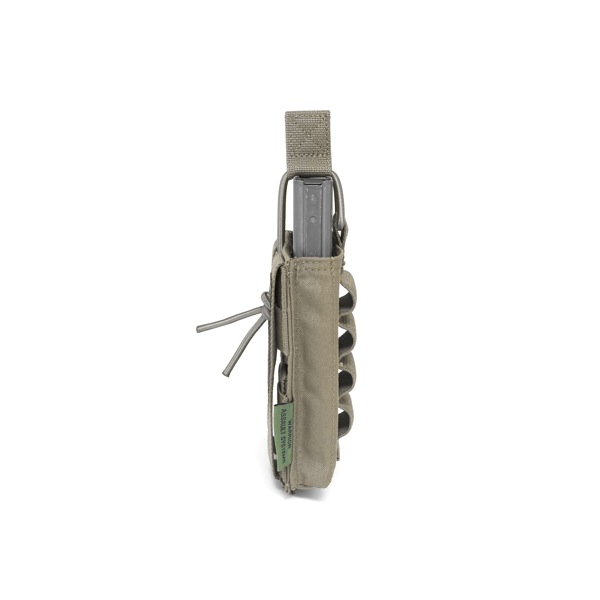 Warrior Assault Systems ELITE OPS Single Open 5.56mm Mag Pouch with Shotgun Strip - Image 2