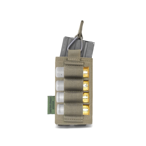 Warrior Assault Systems ELITE OPS Single Open 5.56mm Mag Pouch with Shotgun Strip - Image 4
