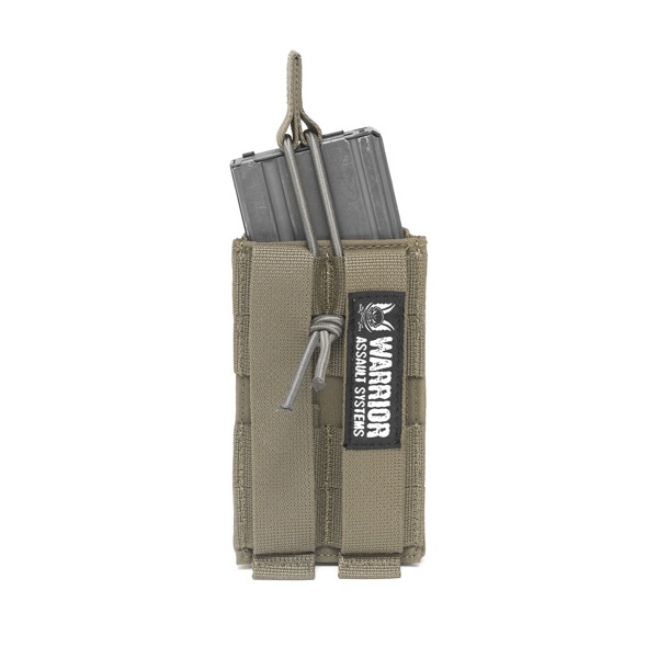 Warrior Assault Systems ELITE OPS Single MOLLE Open M4 5.56mm Mag / Bungee Retention- 1 Mag - Image 3