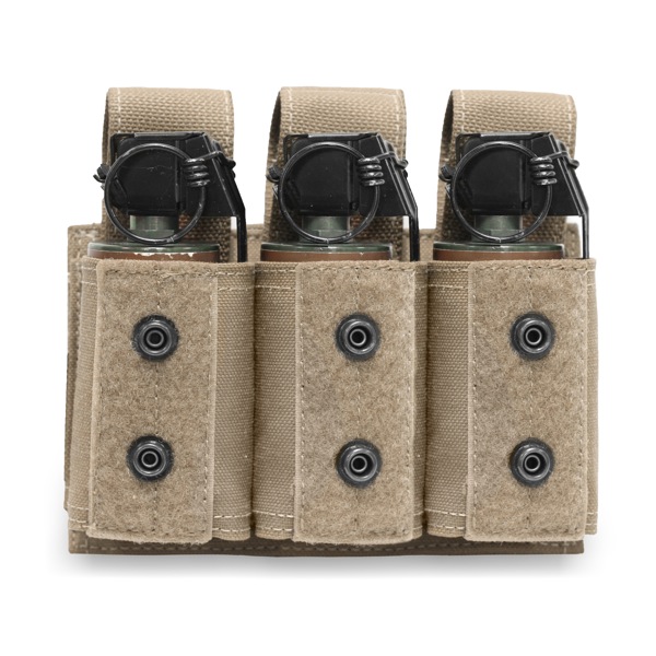 Warrior Assault Systems Elite OPS Triple 40 mm Grenade / Small NICO Flash Bang Pouch - Image 3
