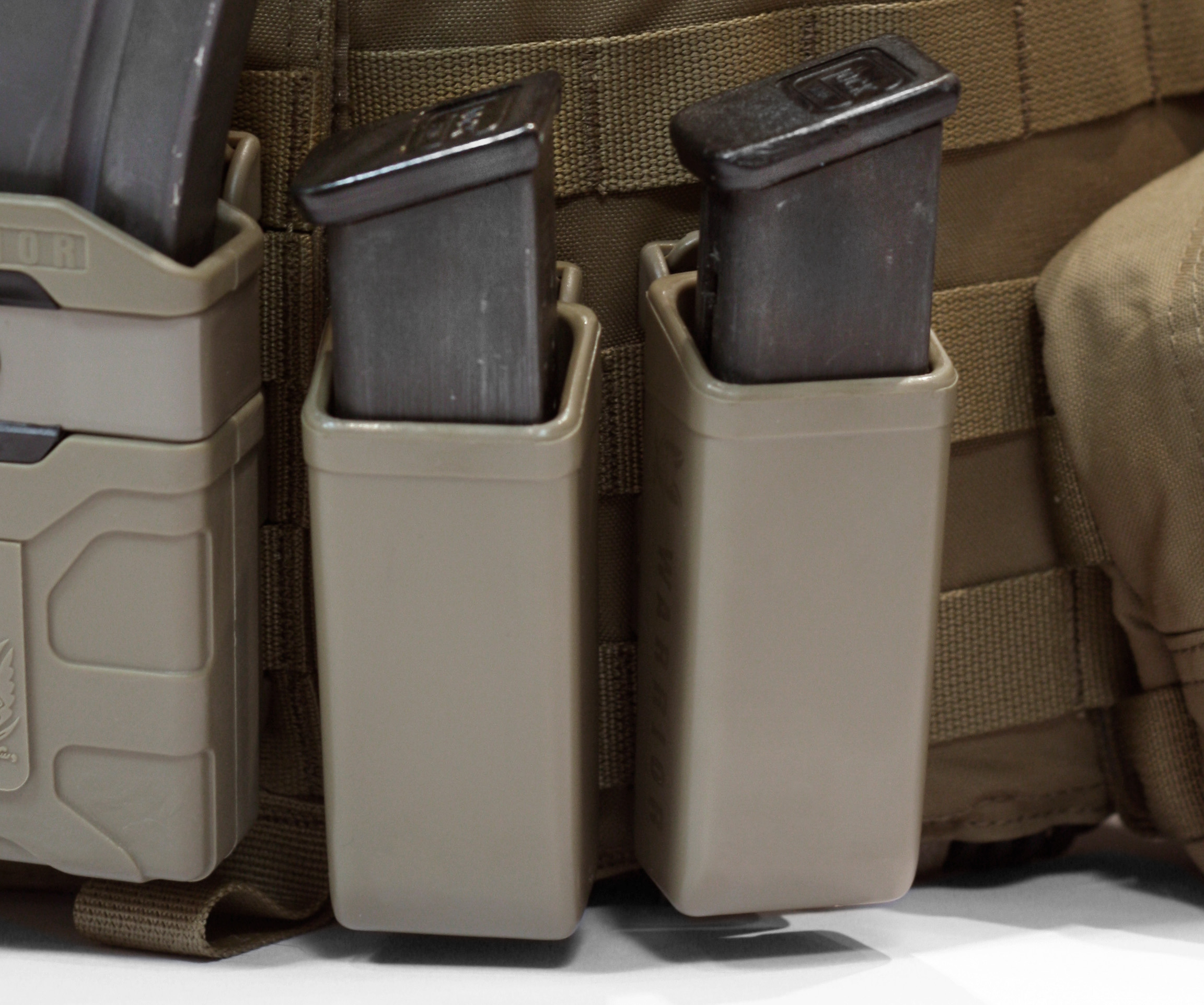Warrior Assault Systems Polymer 9mm Pistol Mag Pouch - Image 4