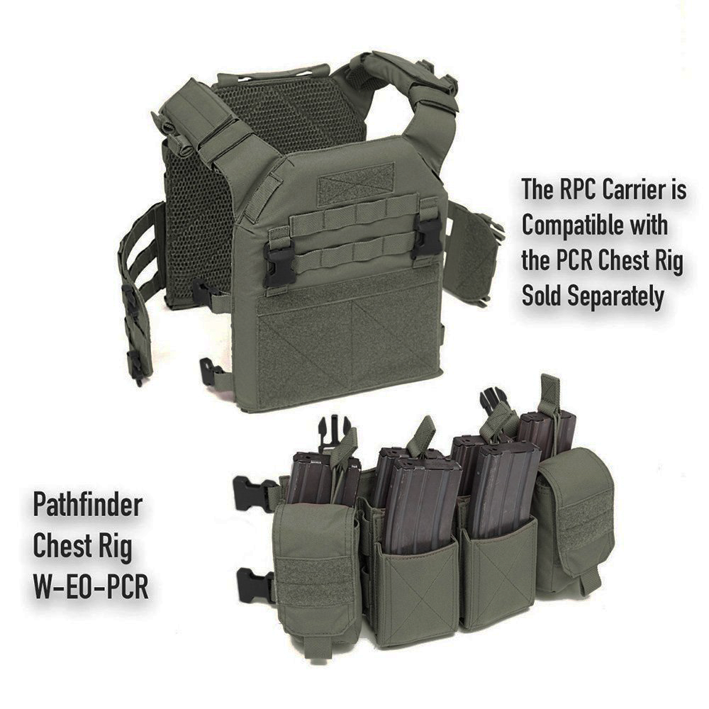 Warrior Assault Systems Recon Plate Carrier (SAPI Cut Front & Back) - Image 4