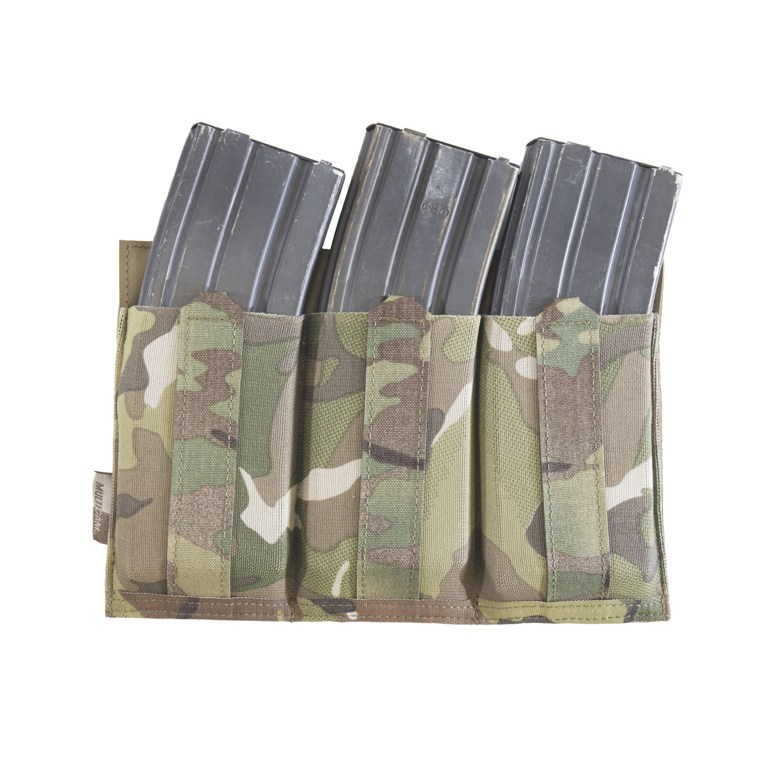 Warrior Laser Cut Detachable Front Panel, Triple Bungee, Low Profile Elastic 5.56 Mag Pouch MultiCamWarrior Laser Cut Detachable Front Panel, Triple Bungee, Low Profile Elastic 5.56 Mag Pouch