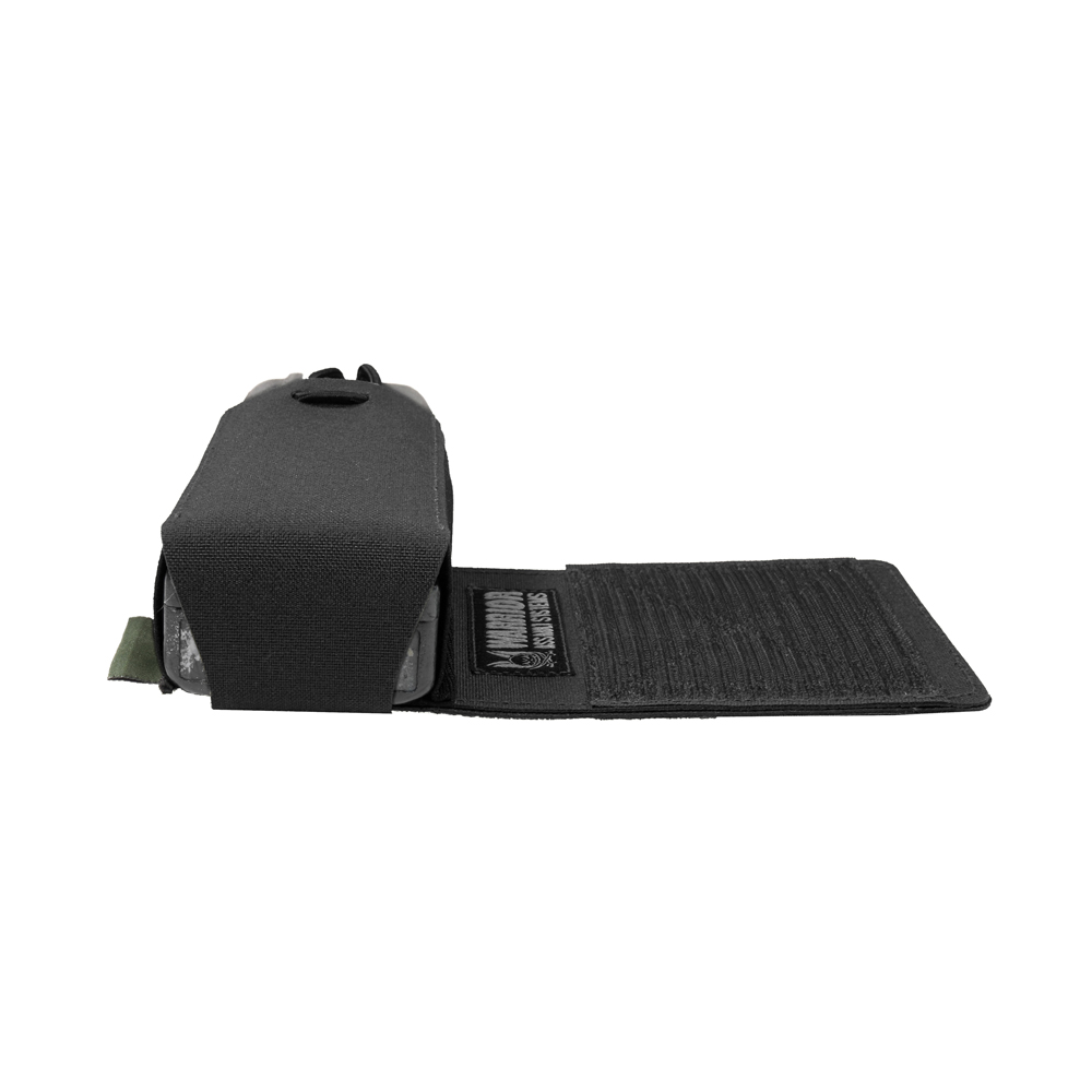 Warrior Laser Cut Wing Velcro Adustable Radio Pouch (Left Side) - Image 8