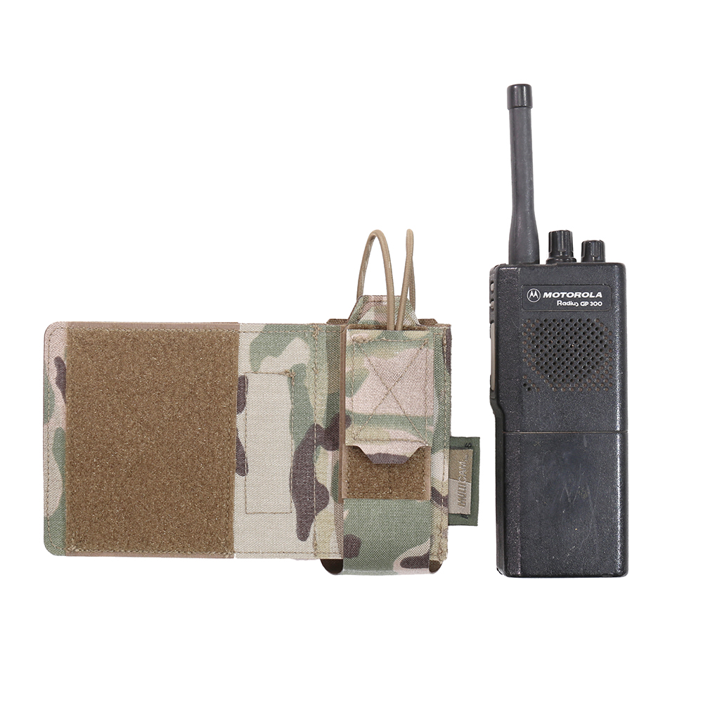 Warrior Laser Cut Wing Velcro Adustable Radio Pouch (Left Side) - Image 6